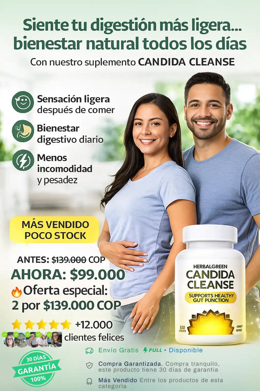 CANDIDA CLEANSE IMPORTADO ORIGINAL